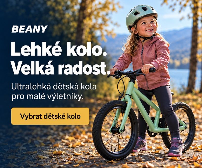Beany – ultralehká dětská kola pro malé výletníky