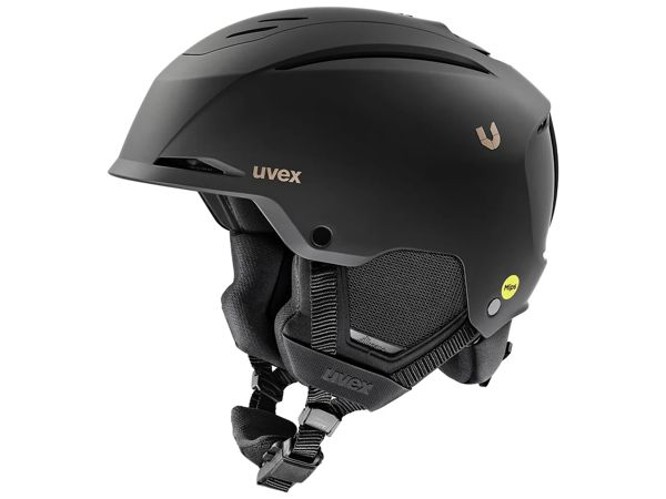 Černá lyžařská helma Uvex Ultimate Resolution MIPS