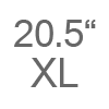 XL (20.5")