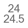 24 – 24.5 | 37.5 – 38 EU