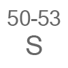 50-53 cm | S