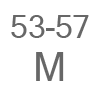 53-57 cm | M