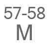 57-58 cm | M