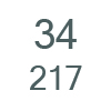 34.0 EU | 217 mm
