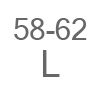 58-62 cm | L