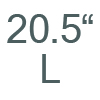 L (20.5")