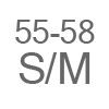 55-58 cm | S/M