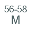 56-58 cm | M