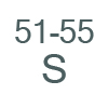 51-55 cm | S