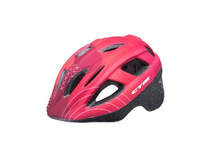Dětská cyklistická přilba CTM BUCKY, červená