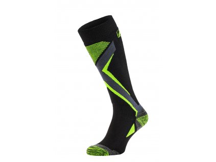 Lyžařské ponožky Relax THUNDER, černá/zelená