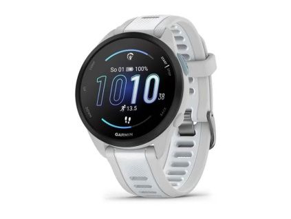 Garmin Forerunner 165 – přední pohled na hodinky
