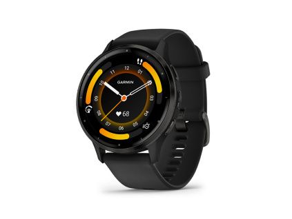 Garmin Venu 3 – černá varianta z úhlu