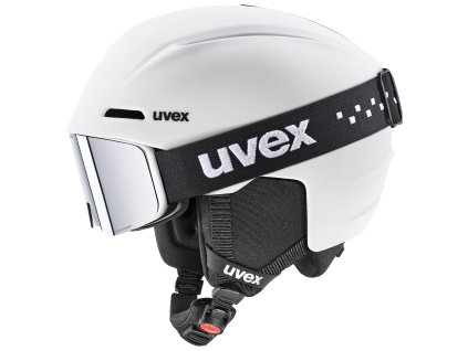 Set Uvex VITI + PWDR, bílá