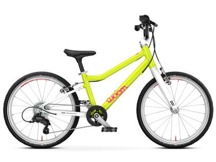 Dětské kolo Woom GO 4 LIMITED 2026 Neon Lime