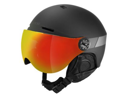 Helma se štítem Etape PHOENIX PRO, černá mat