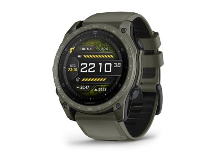 tactix8 51mm Cerakote Drab Green HR front left Amoled WF Digital cs