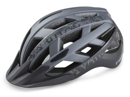 Cyklistická přilba R2 LUMEN, šedá