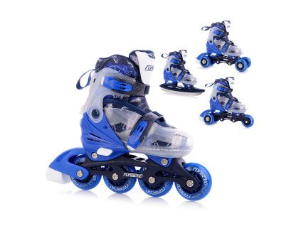 Dětské brusle 4v1 FunActiv ADAPT LED – fotografie 1