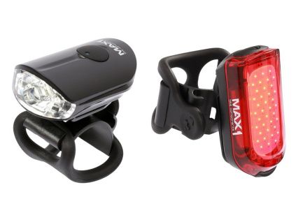 Sada cyklistických světel MAX1 Piccolo USB