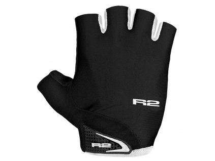 Cyklistické rukavice R2 RILEY, černá/bílá