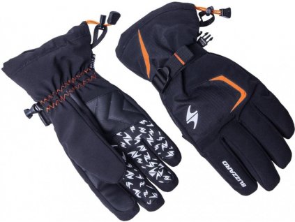 Lyžařské rukavice Blizzard REFLEX, černá/oranžová