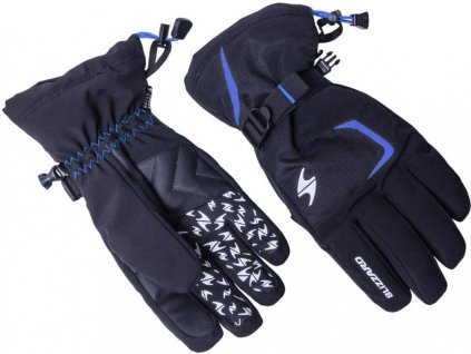 Lyžařské rukavice Blizzard REFLEX, černá/modrá