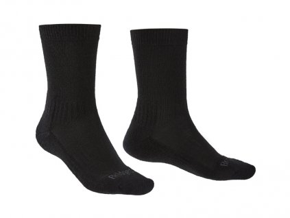 Ponožky Bridgedale HIKE LW Merino Performance, černá