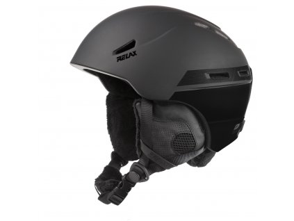 Lyžařská helma Relax PATROL, černá