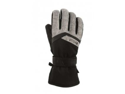 Lyžařské rukavice Relax FROST, černá/šedá