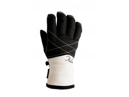 Lyžařské rukavice Relax TARJA,  bílá/černá