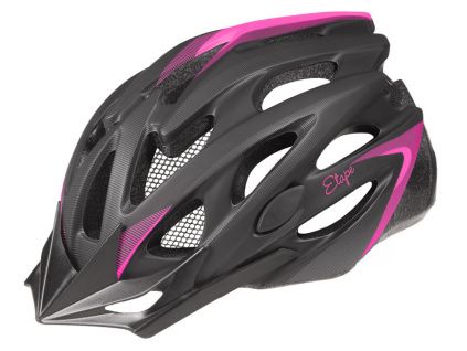 Cyklistická přilba Etape VENUS, černá/růžová