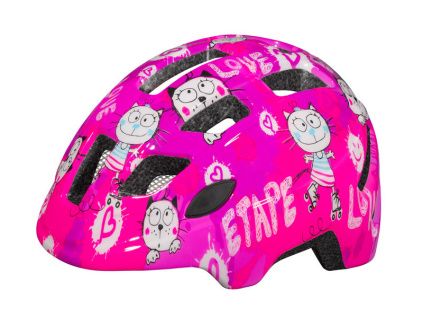 Cyklistická přilba Etape KITTY 2.0, růžová