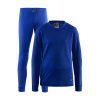 Dětský funkční set Craft BASELAYER Junior, modrá – fotografie 1