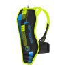 Dětský chránič páteře Etape BACKBONE, černá/limeta – pohled 3
