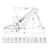 Kellys THEOS F100 SH – geometrie rámu