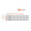 Pánské softshellové rukavice Etape POLAR WS+, černá – detail provedení 2