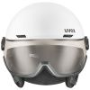 Helma se štítem Uvex WANTED VISOR PRO V, bílá – pohled 2