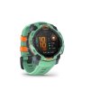 instinct3 45mm AMOLED neo tropic HR front right 0008 instinct3 amoled hero wf orange teal