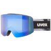 Sjezdové brýle Uvex PROVOQE FM, černá/modrá