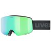 Uvex PWDR FM - black matt mirror green