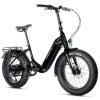 Skládací elektrokolo Leader Fox CODY 20" 2025, černá