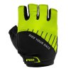 Cyklistické rukavice R2 HOPPY, žlutá fluo