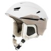 Lyžařská helma Relax WILD, bílá/béžová