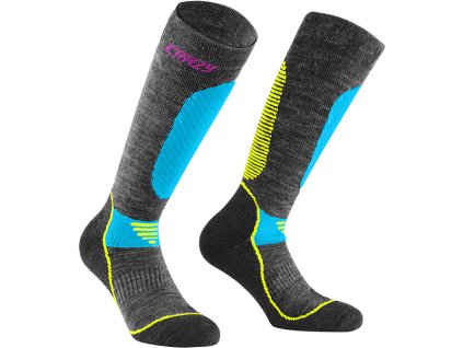 W24386022X 00 62 CRAZY WOOL SOCKS ENERGY