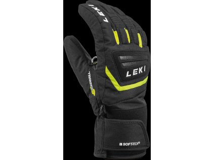 LEKI GRIFFIN S JUNIOR BLACK-YELLOW (Velikost 7)