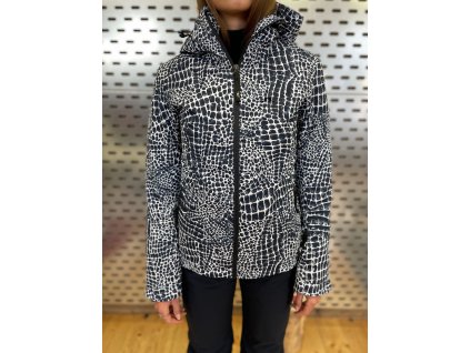 J. LINDEBERG STARLING SKI JACKET PRINT WOMAN JL NAVY CROCO