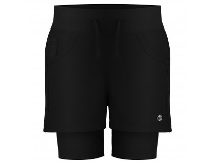 POIVRE BLANC S23-2126-WO SHORTS BLACK