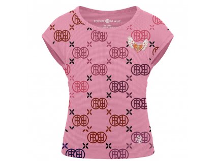 POIVRE BLANC S23-2101-BBGL/M SHIRT MONOGRAM PINK