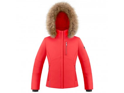 POIVRE BLANC W22-0802-JRGL/A STRETCH SKI JACKET SCARLET RED